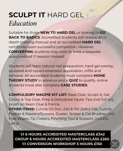 Sculpt IT - Hard Gel Conversion