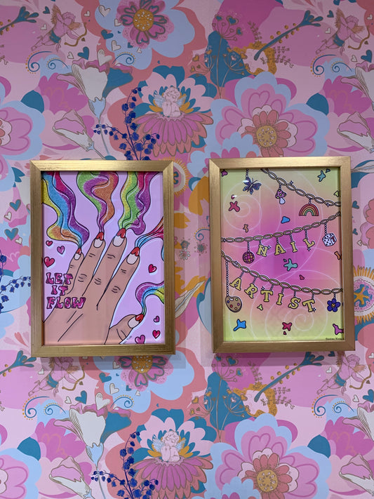 Nail Artist Print Bundle – Set of 4
