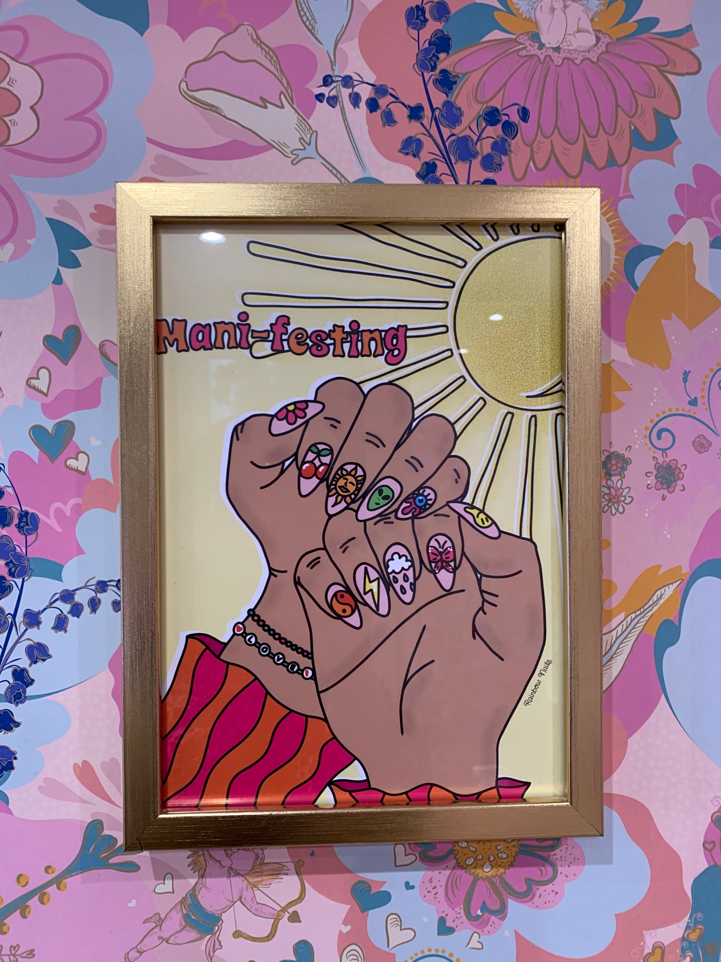 Mani-festing - A4 Print