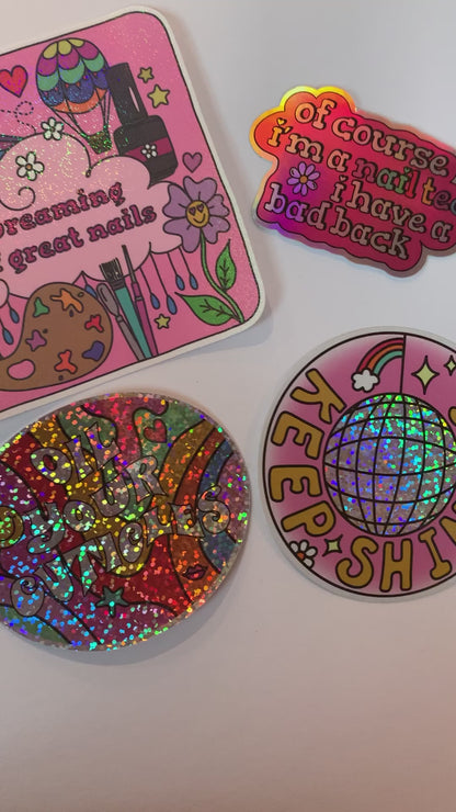 Nail Tech Sticker Bundle